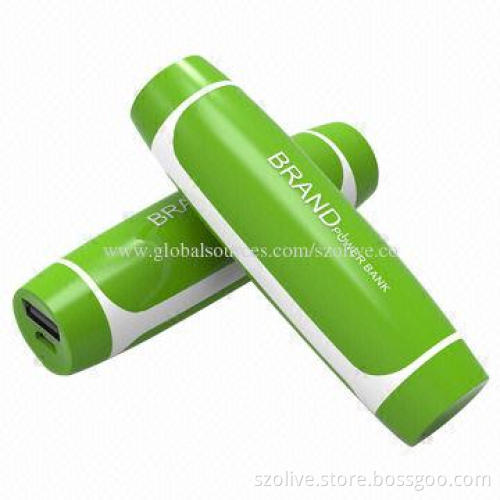 Jump Starter Power Banks, 2,600mAh Capacity, Print Logo, 5V, 1,000mA Output, Sized 98 x 28mm